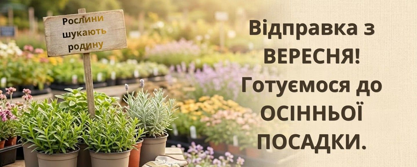 відправка з вересня